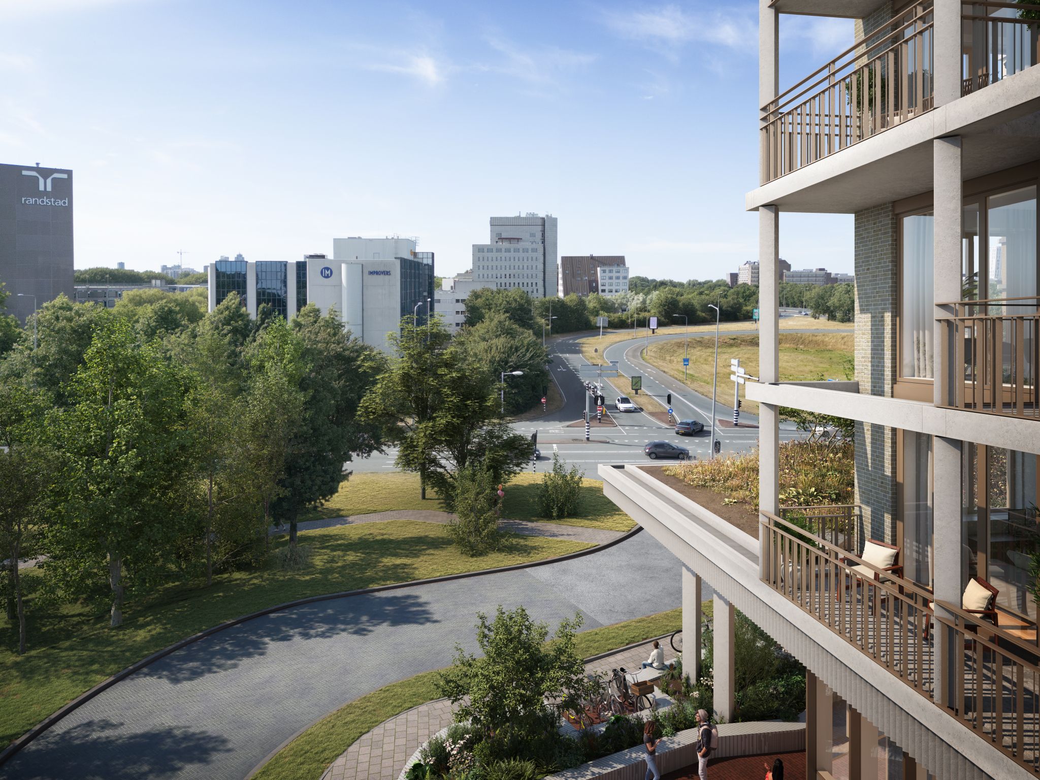 Foto 3 van 2-kamer appartement (Bouwnr. 390)