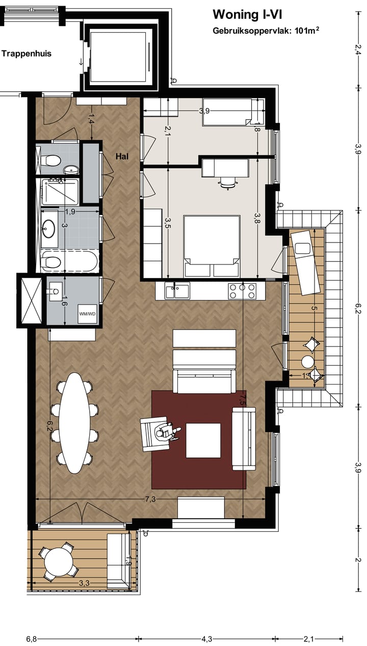 Foto 10 van 's-Molenaarsweg 1-F