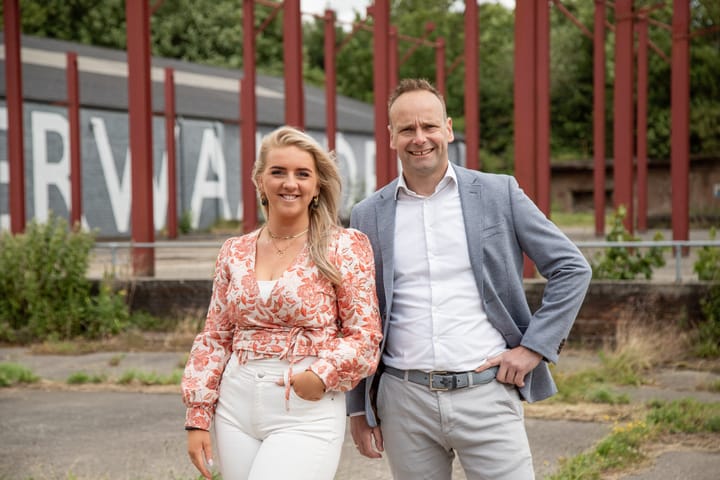 Een promotiefoto voor op kantoor