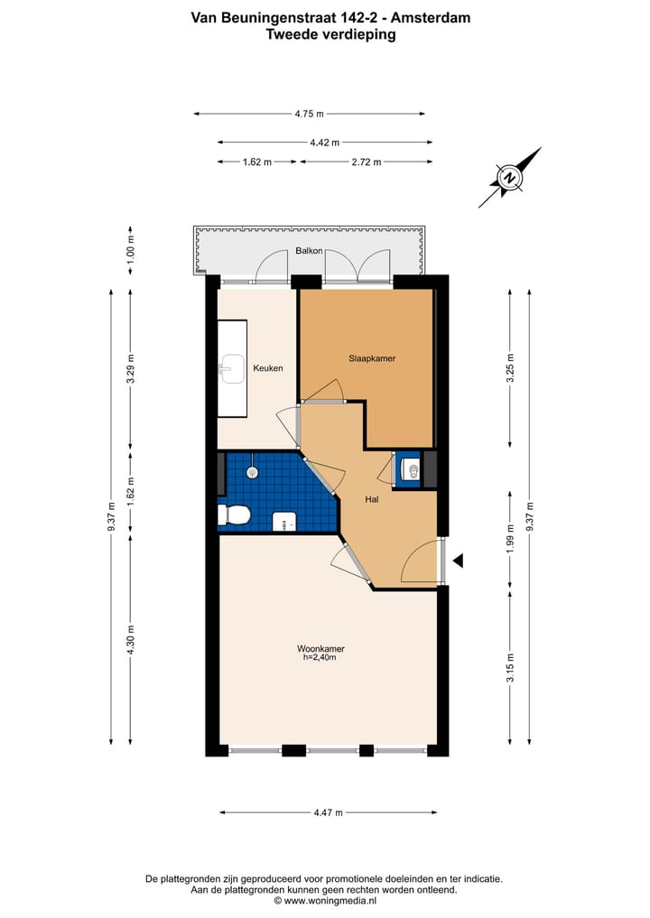 Foto 21 van Van Beuningenstraat 142-2
