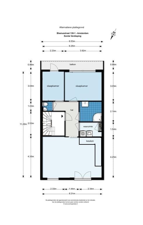 Foto 18 van Blasiusstraat 138-1