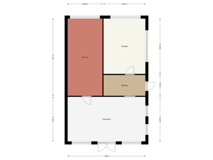 Garage / Schuur / Caveman