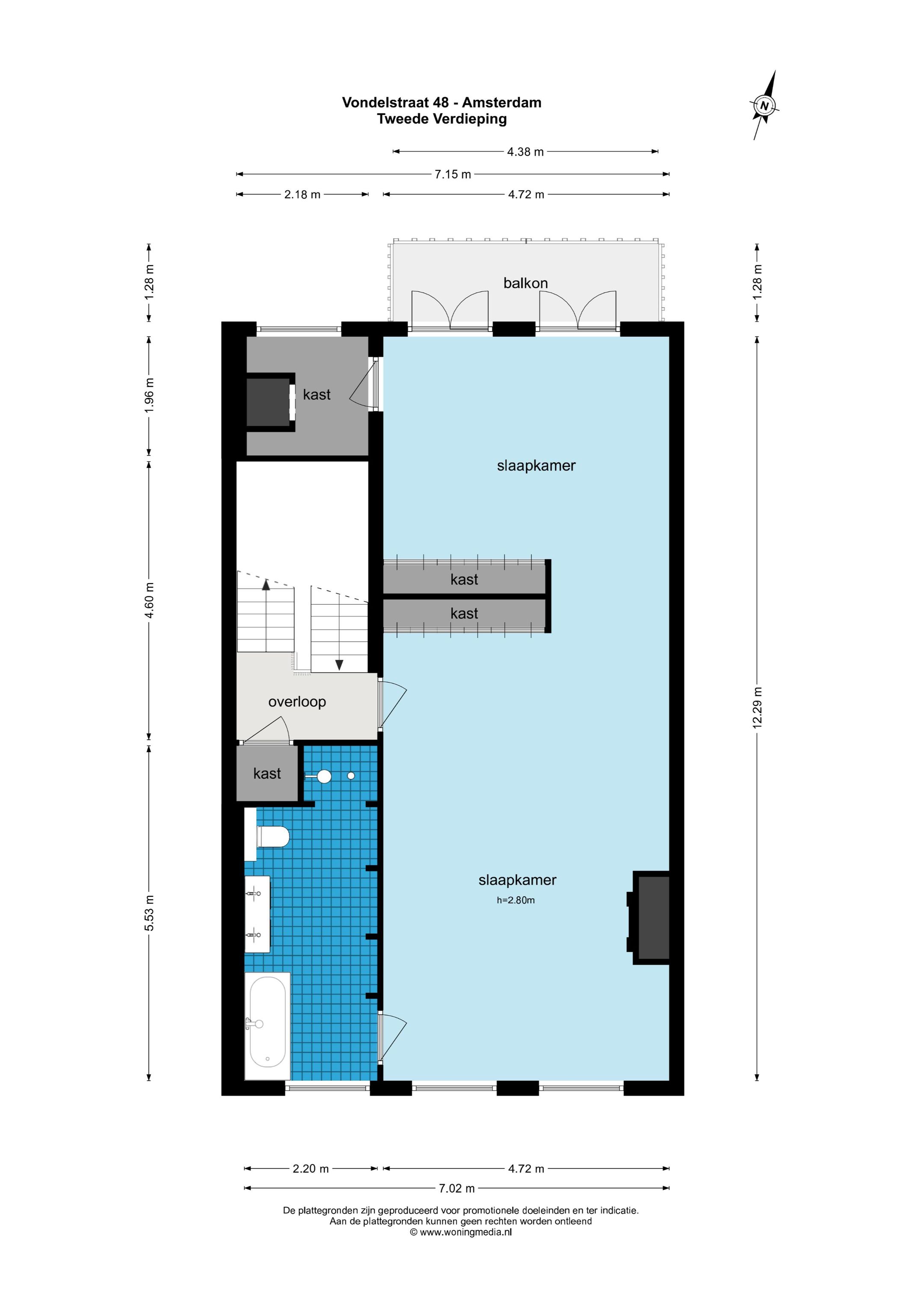 Foto 48 van Vondelstraat 48