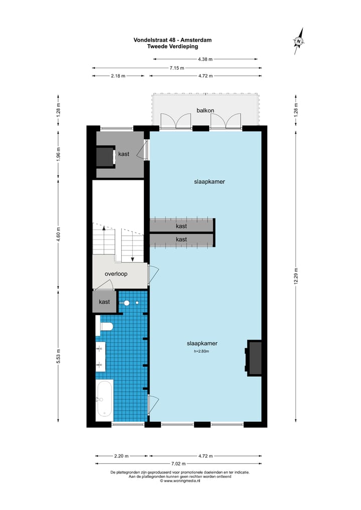 Foto 48 van Vondelstraat 48