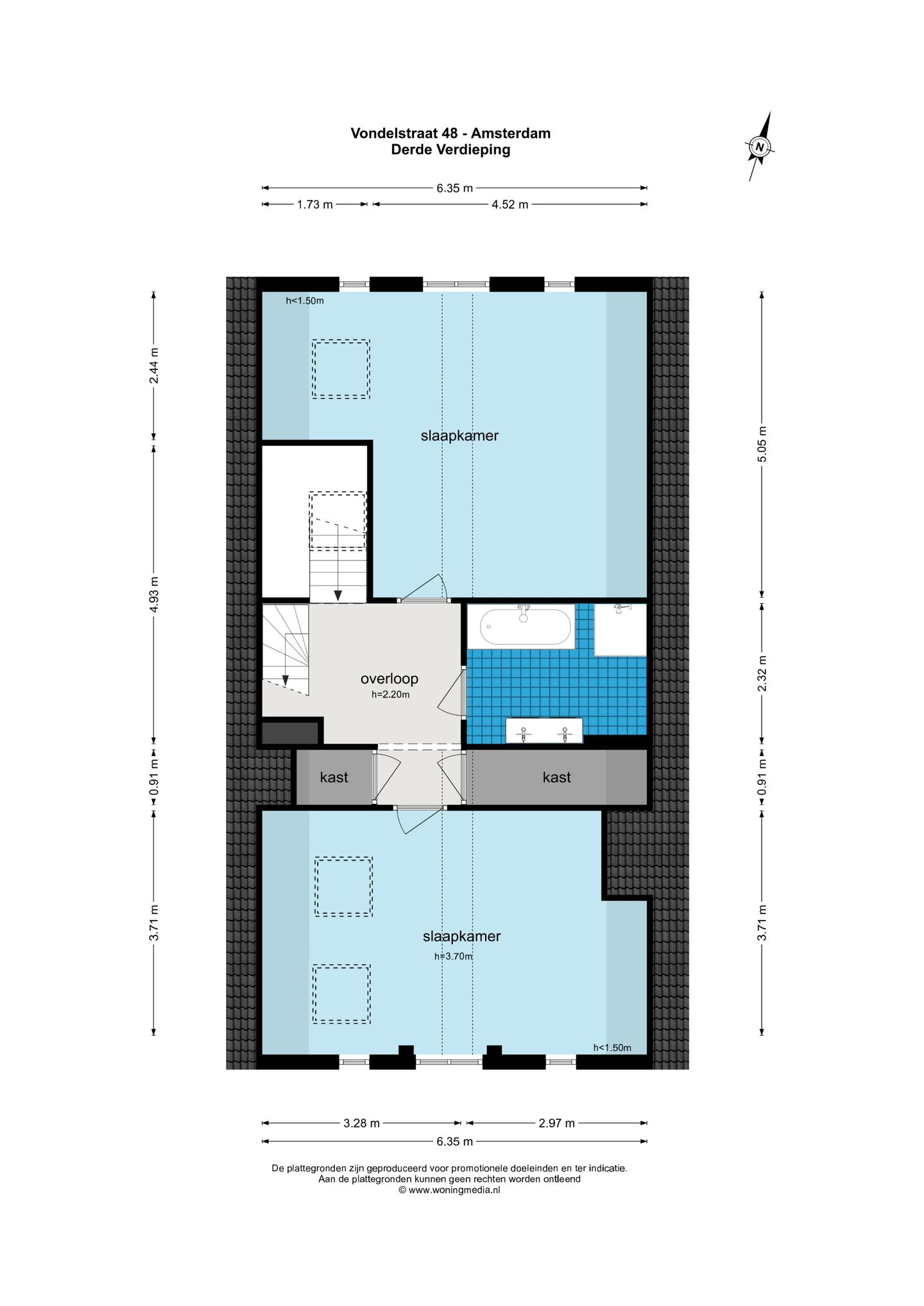 Foto 50 van Vondelstraat 48