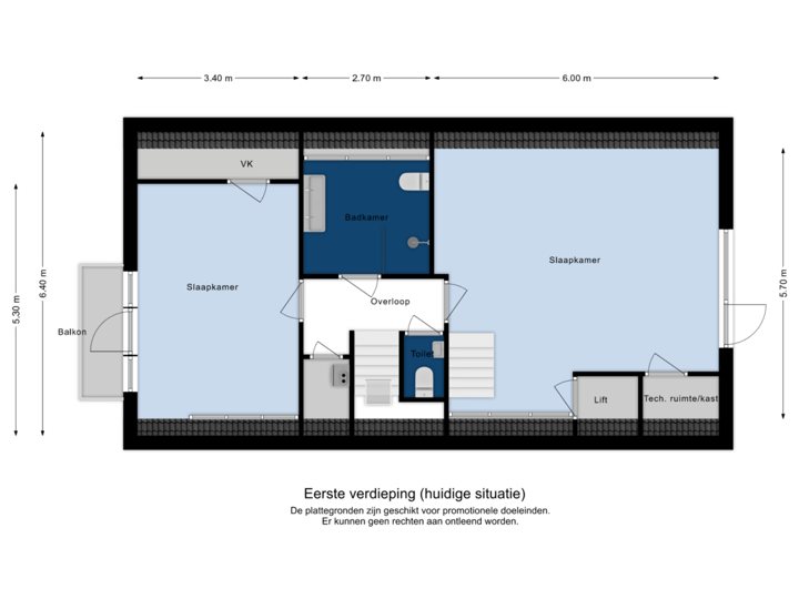 1e Verdieping (huidig)