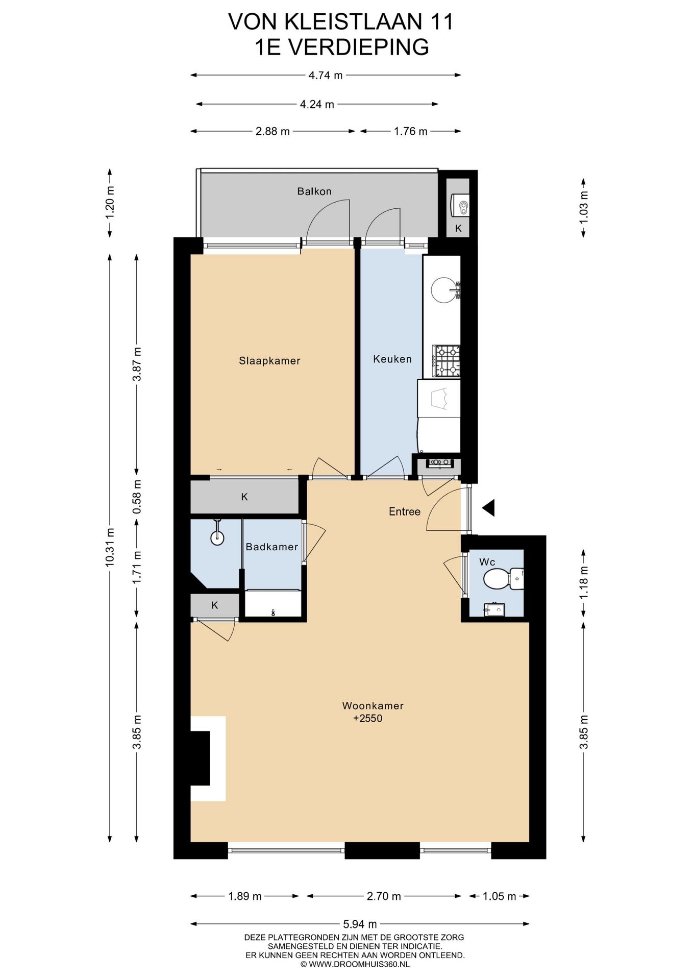 Foto 27 van Von Kleistlaan 11