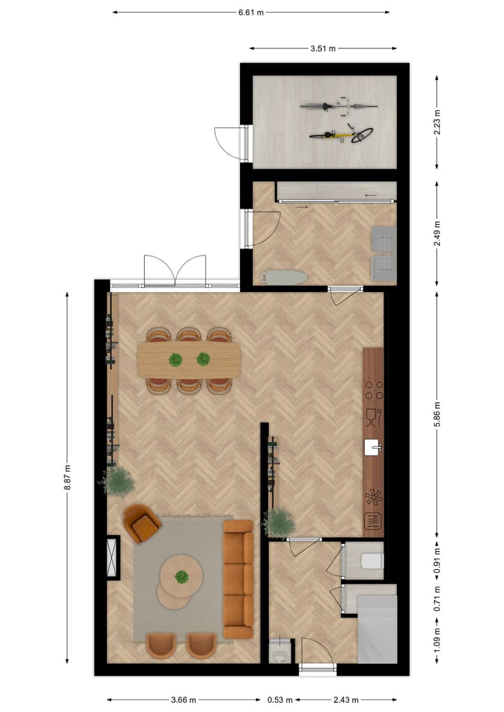 Foto 41 van Veldstraat 15