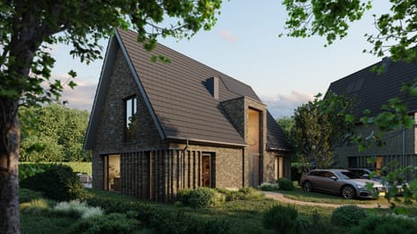 Foto van Bosvilla, type S, Bosrand, fase Kiem Vrijstaande woning