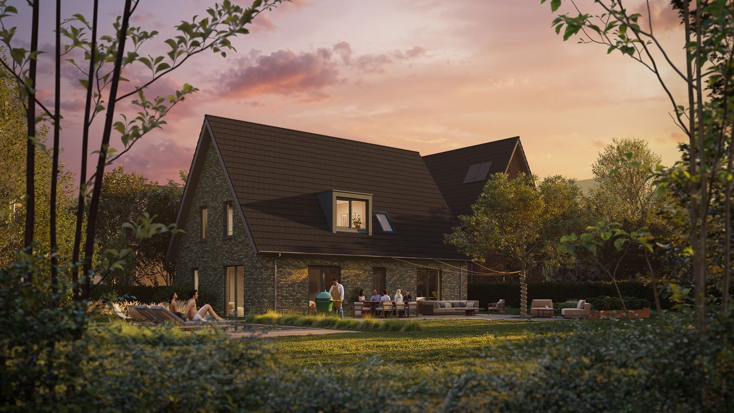 Foto 5 van Bosvilla, type S, Bosrand, fase Kiem (Bouwnr. A.07)