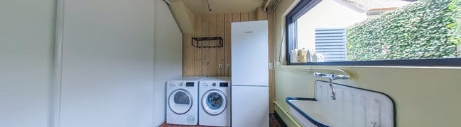 Ruimte voor was en droger