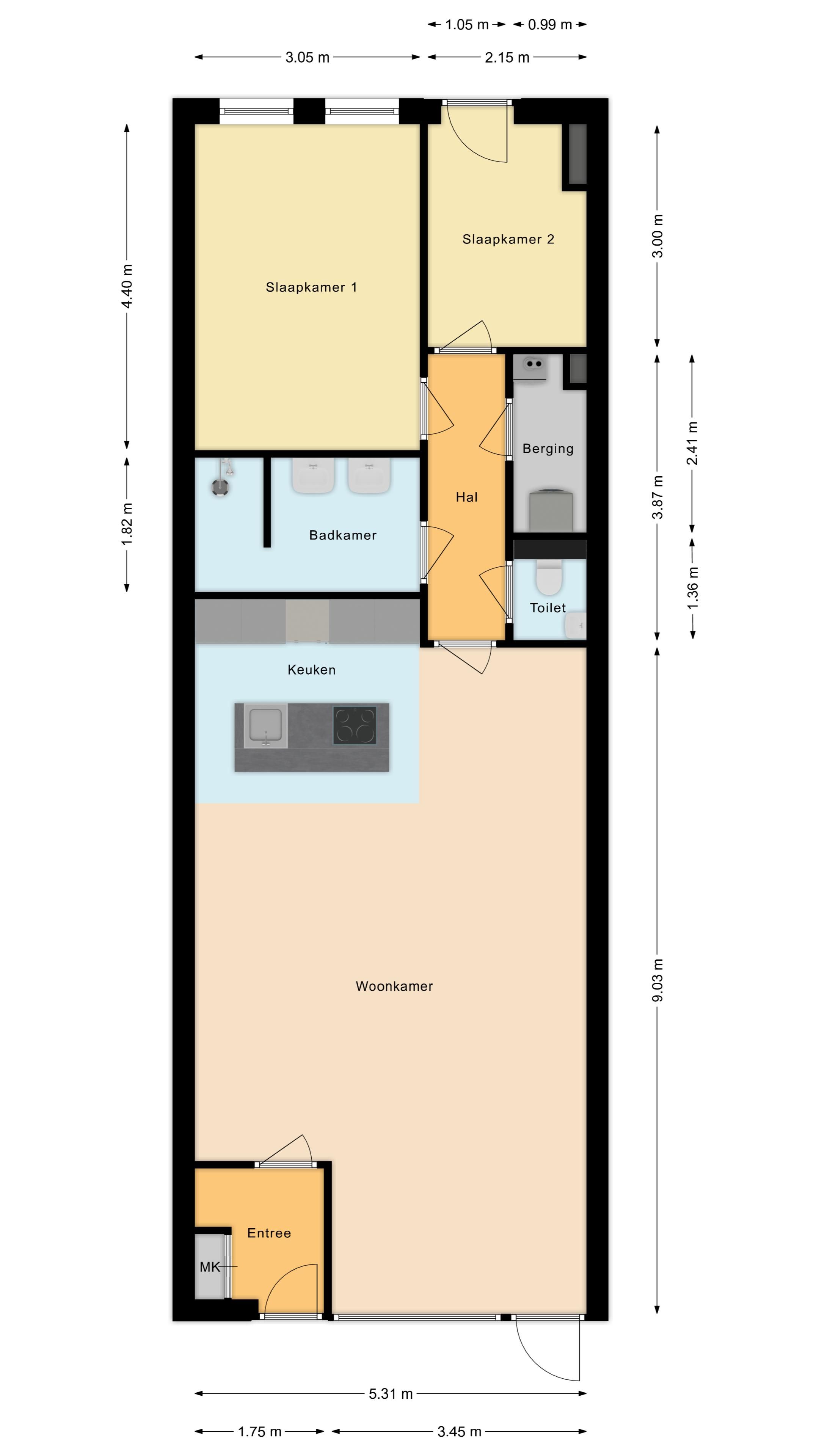Foto 45 van Violierstraat 15-C