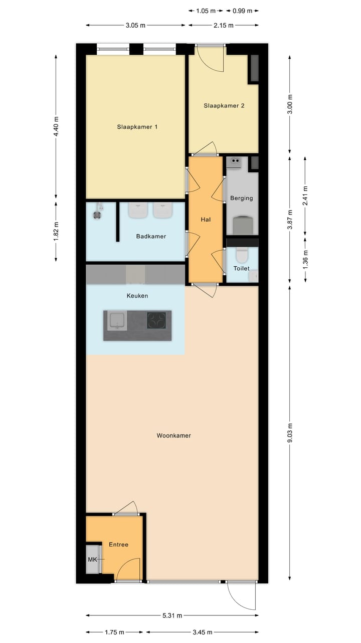 Foto 45 van Violierstraat 15-C