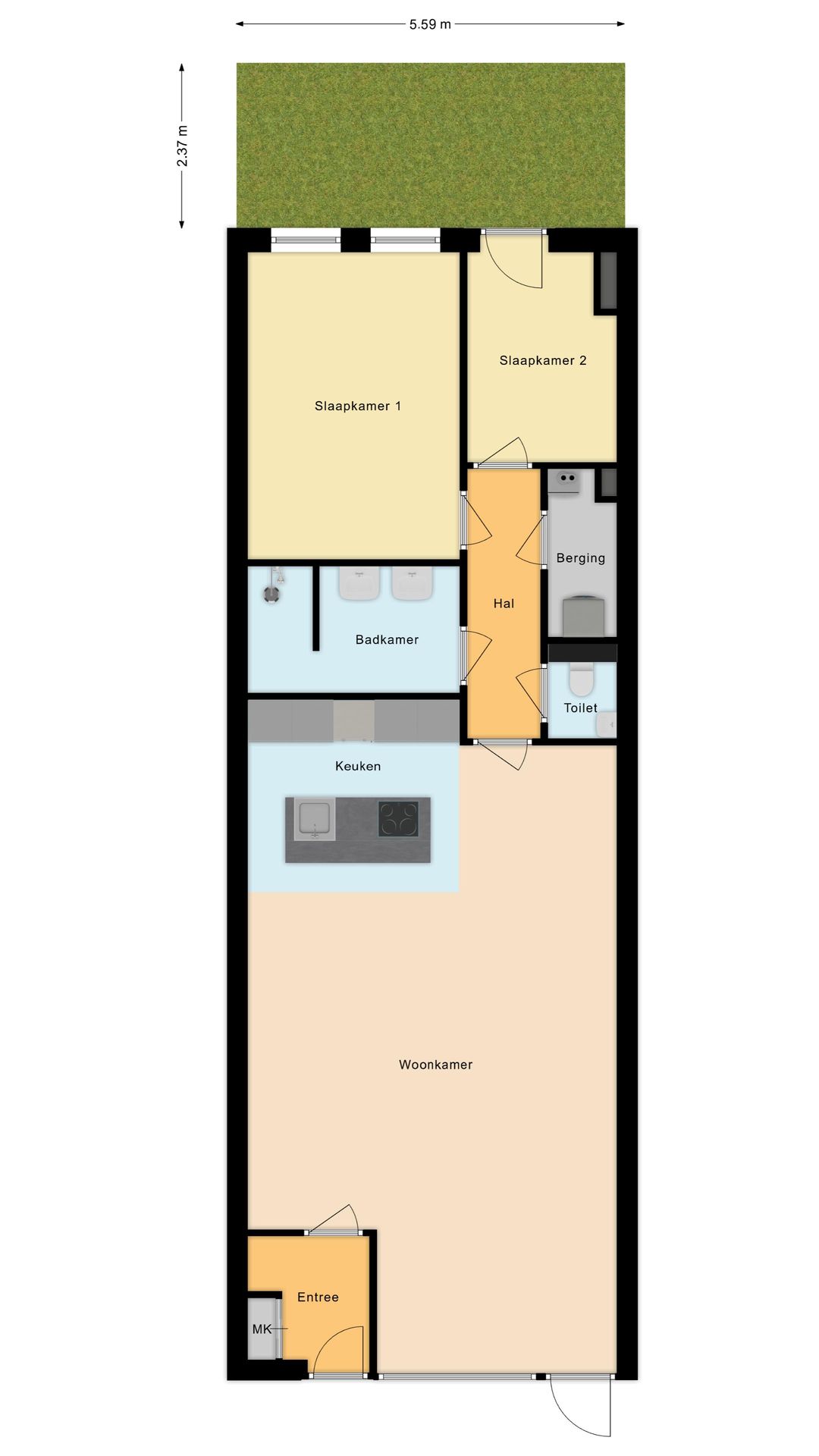 Foto 46 van Violierstraat 15-C