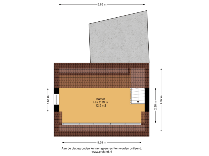 Bijgebouw Verdieping