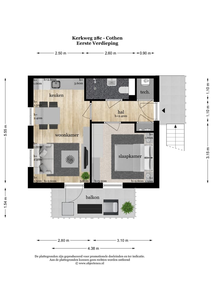 Foto 8 van Kerkweg 28-C