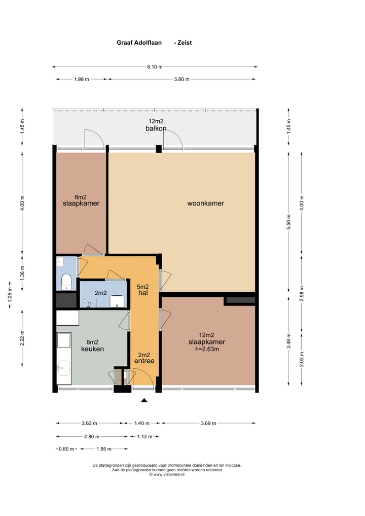 Foto 19 van Graaf Adolflaan 19-4