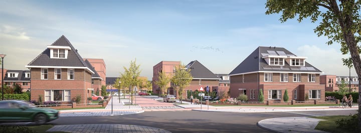 Foto van Twee-onder-één-kap 2-onder-1-kapwoning