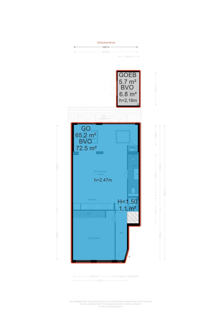 Foto 27 van Orteliusstraat 52-H