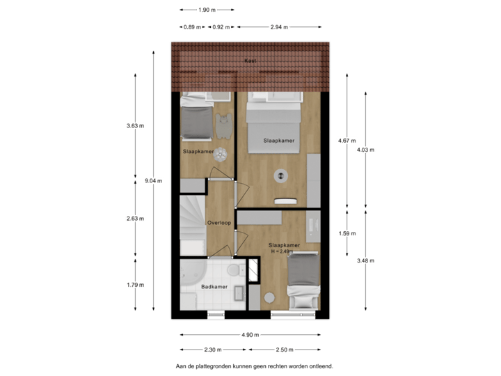 1e verdieping - Furniture