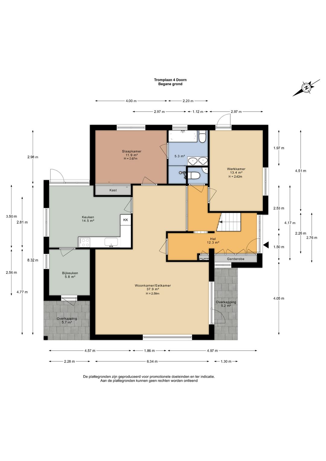 Foto 46 van Tromplaan 4