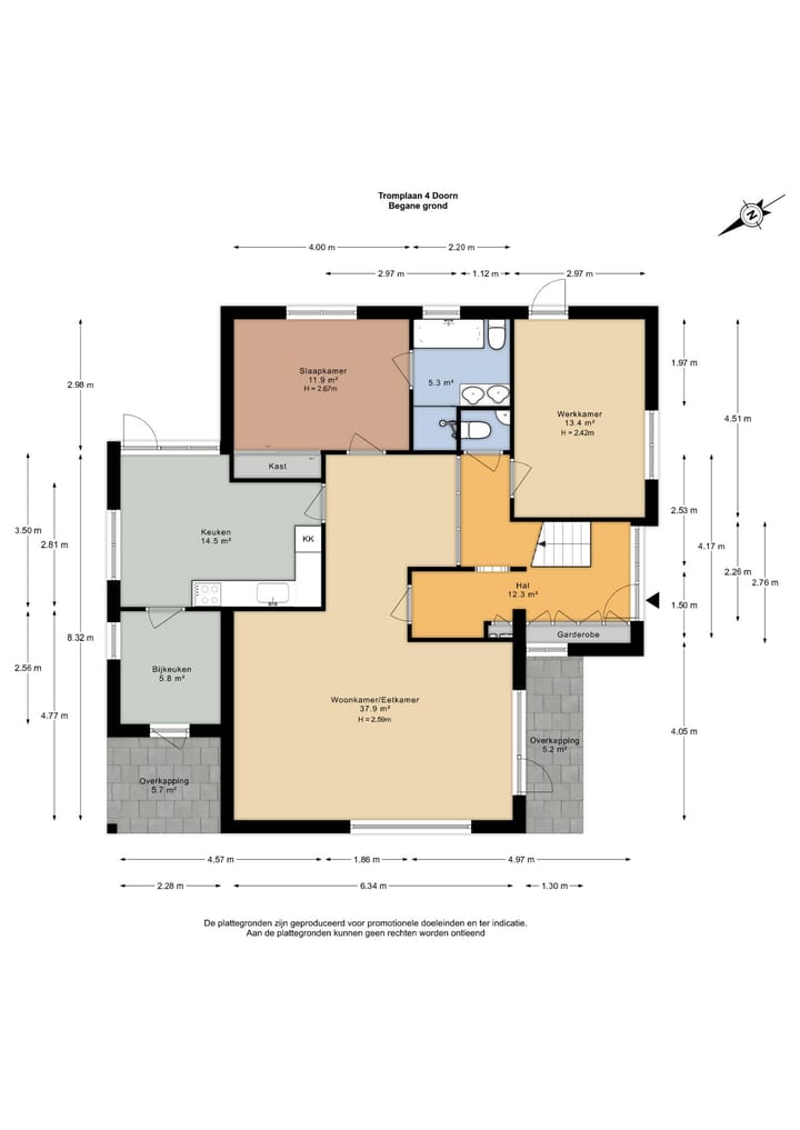 Foto 46 van Tromplaan 4
