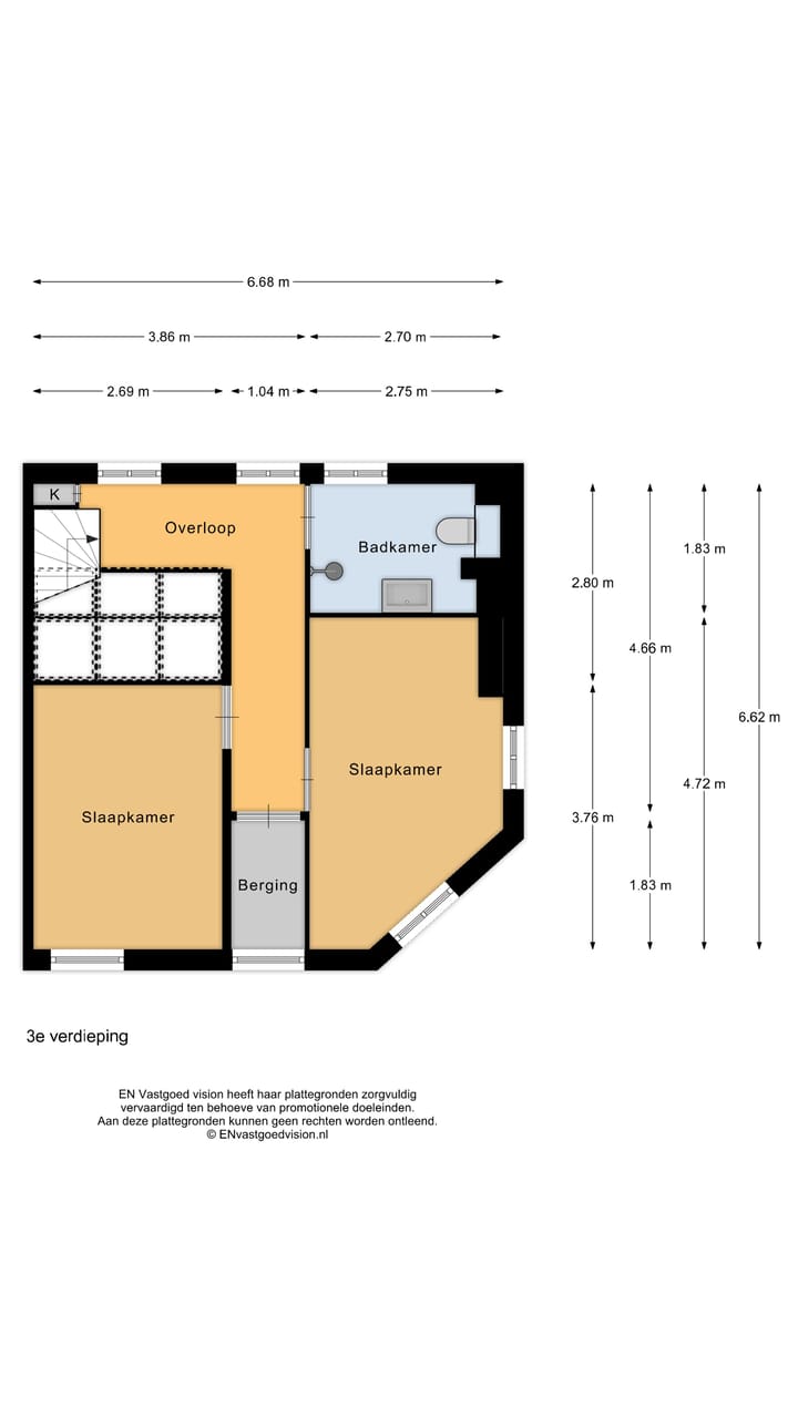 Foto 35 van Esmoreitstraat 26-3