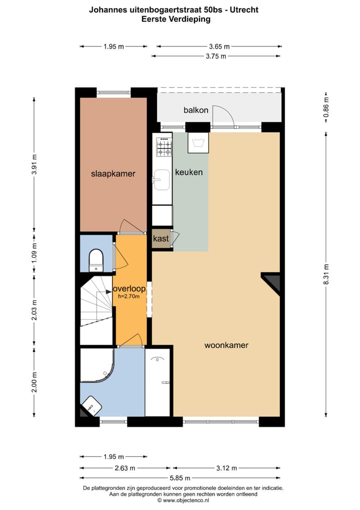 Photo 27 of Johannes Uitenbogaertstraat 50-BS