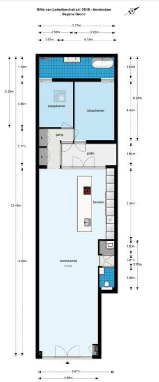 Foto 29 van Gillis van Ledenberchstraat 58-H