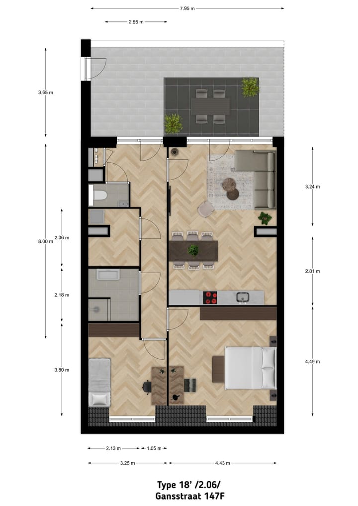 Photo 2 of Gansstraat 147-F