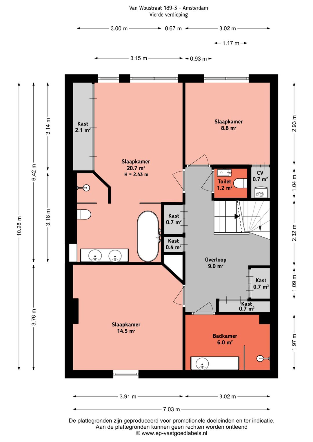 Foto 41 van Van Woustraat 189-3