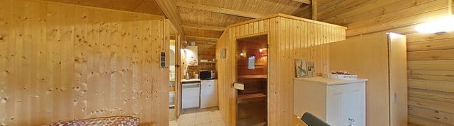 Tuinhuis met welnessvoorzieningen