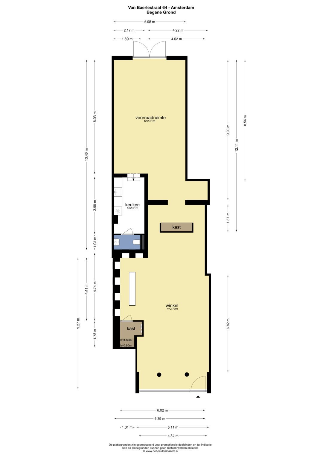 View photo 3 of Van Baerlestraat 64-H