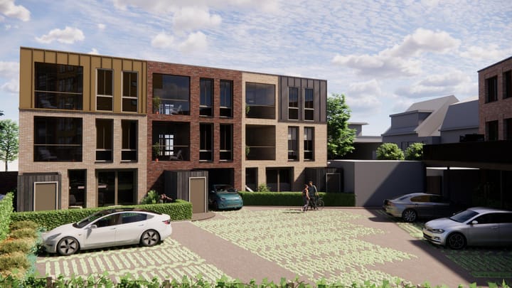 Foto van Groote Visscherij appartementen Portiekflat