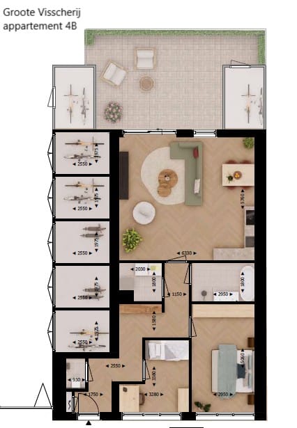 Photo 2 of Groote Visscherij appartementen (Bouwnr. 4B)