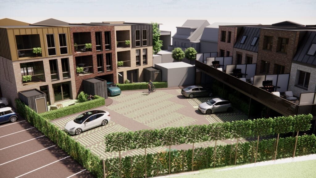 Foto 6 van Groote Visscherij woningen (Bouwnr. 24B)