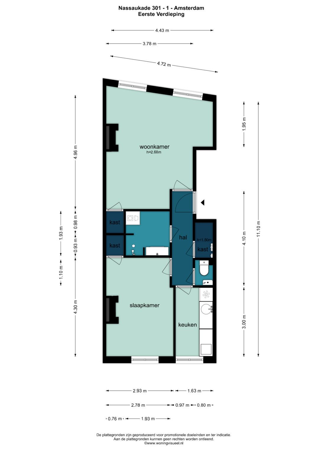 Foto 31 van Nassaukade 301-1