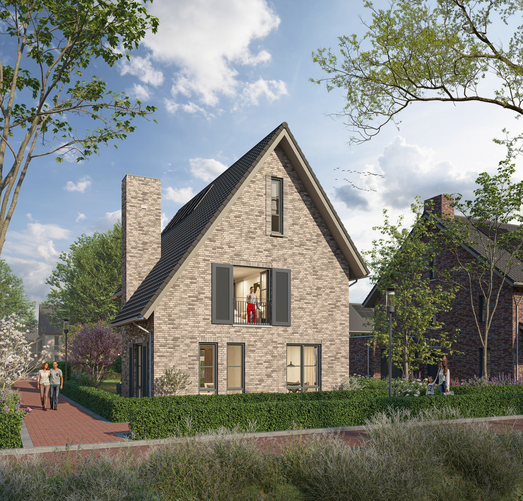 Foto 10 van Buitenveen fase 3 - 37 woningen - Whoon