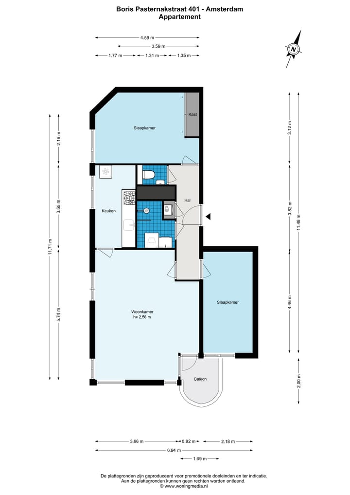 Foto 24 van Boris Pasternakstraat 401