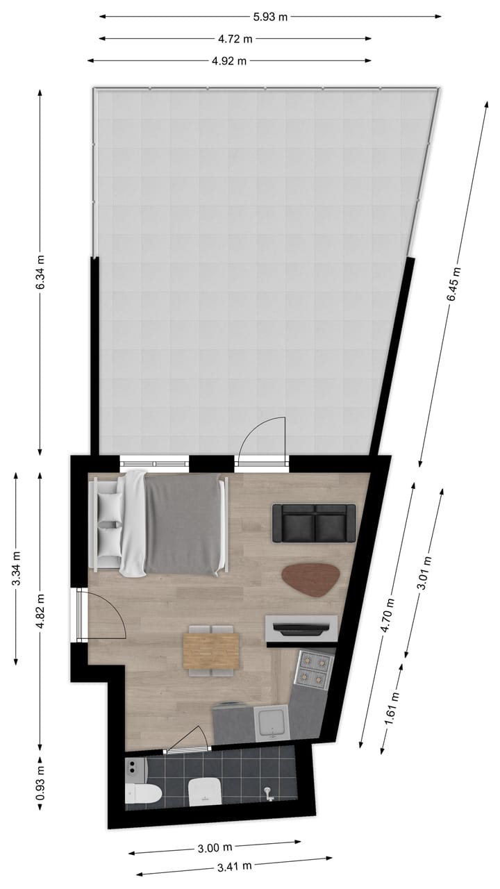 Foto 28 van Korvelseweg 61-08