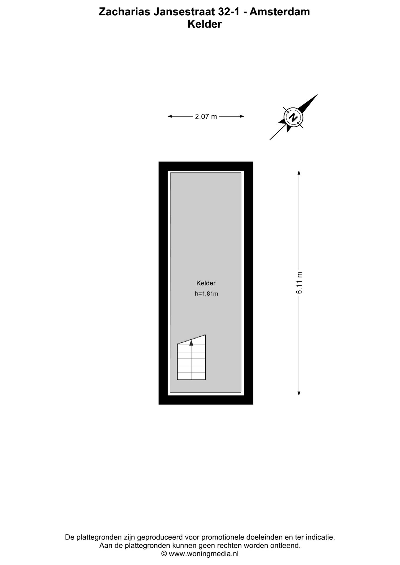 Foto 40 van Zacharias Jansestraat 32-H