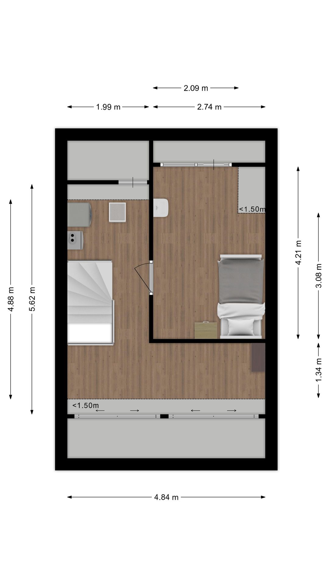 Foto 38 van Kardinaal van Rossumstraat 32-E
