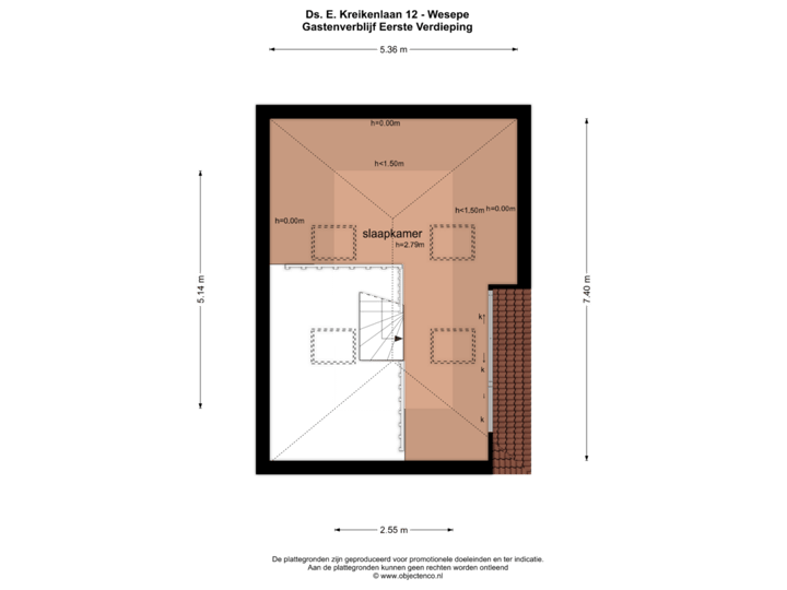 Gastenverblijf Eerste Verdieping