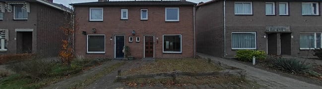 Voorzijde van de woning