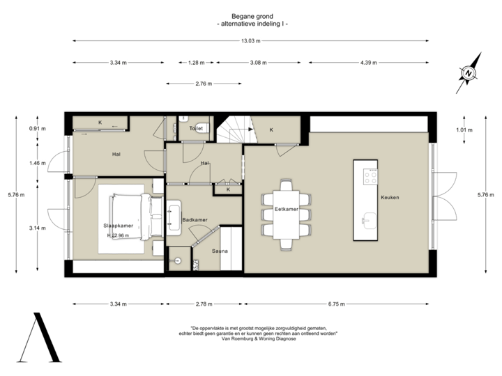Begane grond (optie 1)