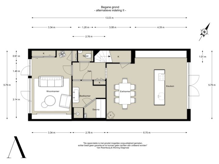 Begane grond (optie 2)