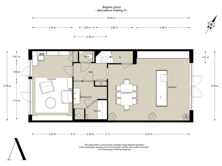 Begane grond (optie 3)
