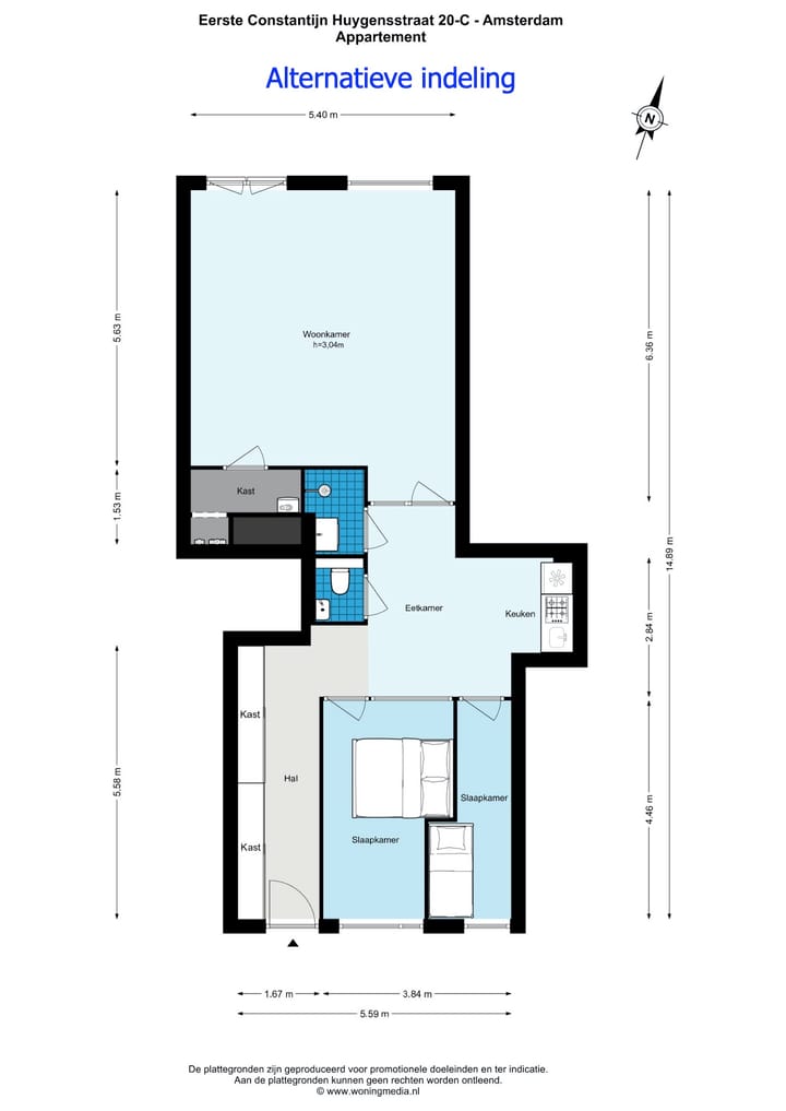 Foto 33 van Eerste Constantijn Huygensstraat 20-C