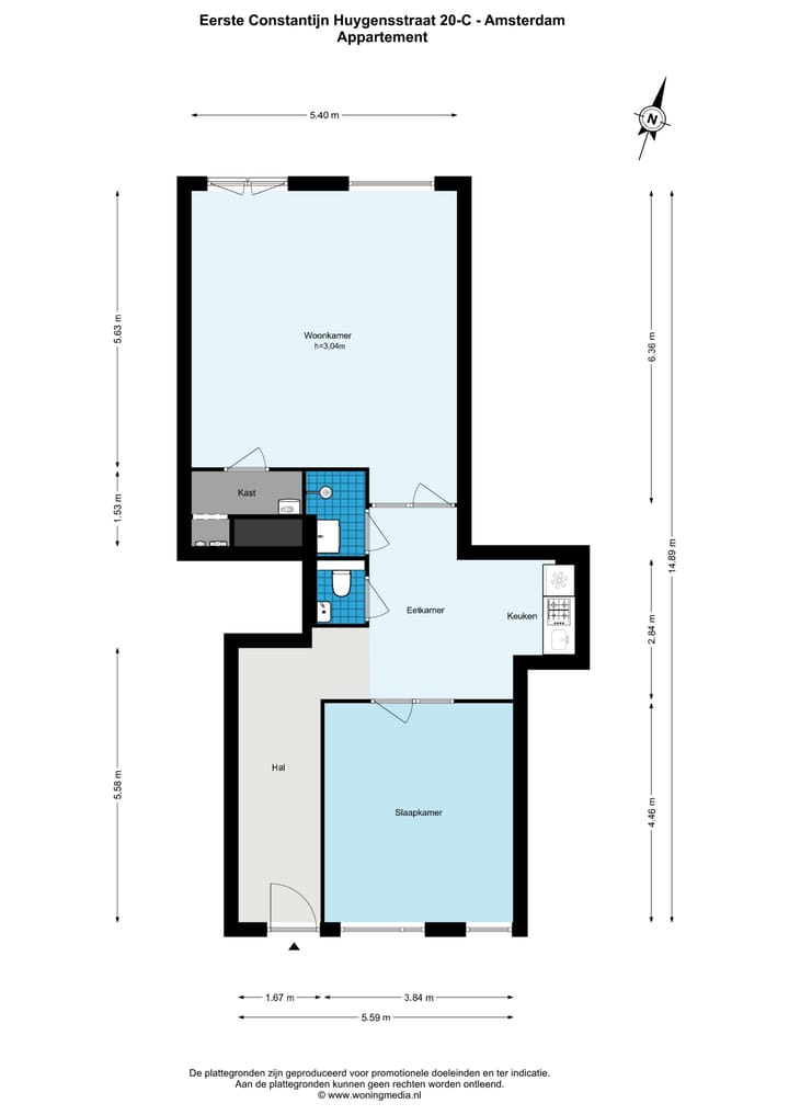 Foto 32 van Eerste Constantijn Huygensstraat 20-C