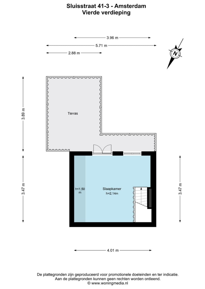 Foto 36 van Sluisstraat 41-3